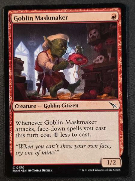 Goblin Maskmaker - Murders at Karlov Manor #0130