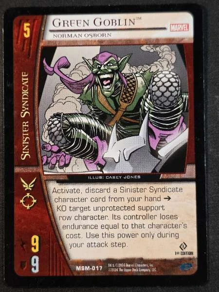 Green Goblin - Web of Spider-Man #MSM-017