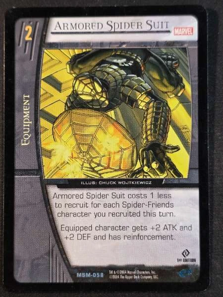 Armored Spider Suit - Web of Spider-man #MSM-058