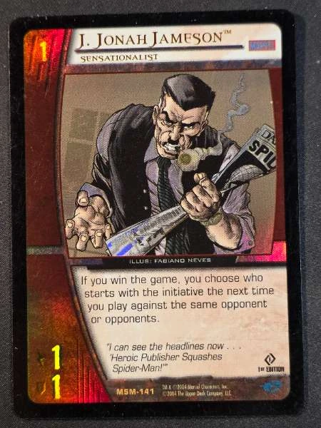 J. Jonah Jameson - Web of Spider-Man #MSM-141