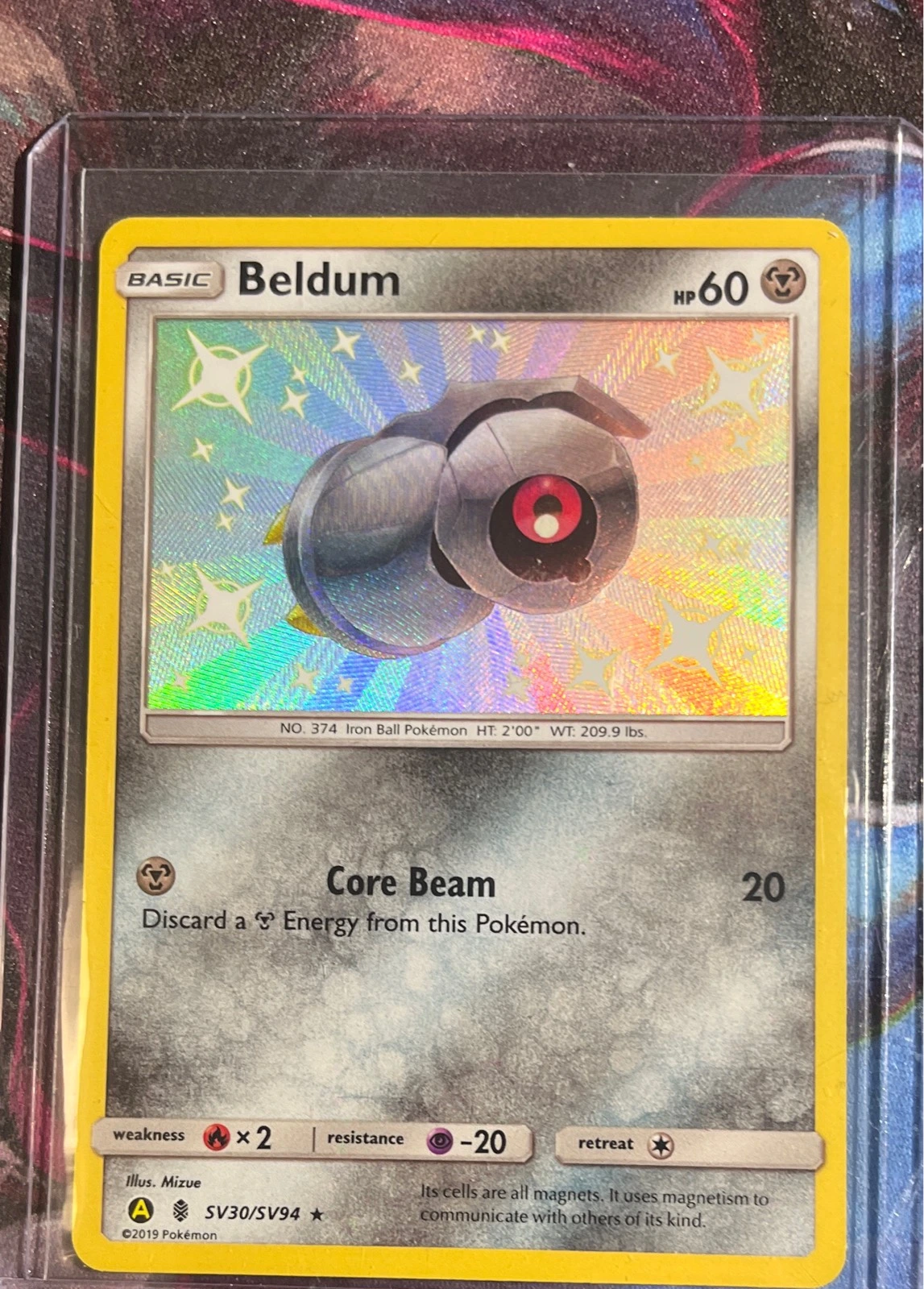 Beldum - Hidden Fates #SV30/SV94