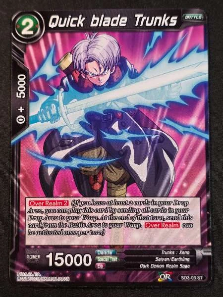 Quick blade Trunks - Cross Worlds #SD3-03 ST