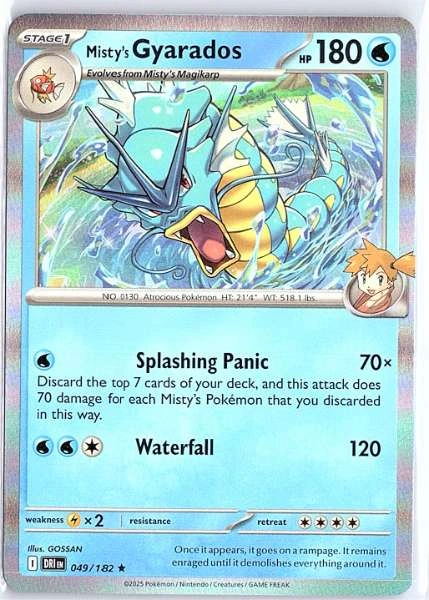 Misty's Gyarados - Destined Rivals #049/182