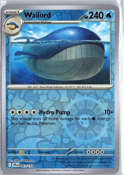 Wailord - Journey Together #041/159