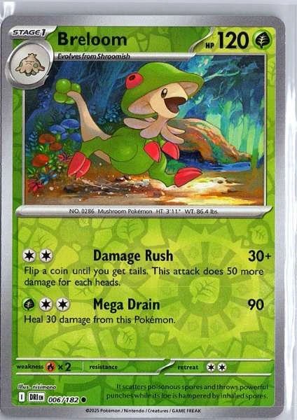 Breloom - Destined Rivals #006/182