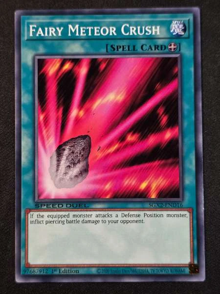 Fairy Meteor Crush - Speed Duel GX: Midterm Paradox #SGX2-END16