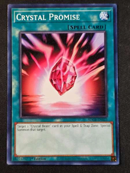 Crystal Promise - Structure Deck: Legend of the Crystal Beasts #SDCB-EN023
