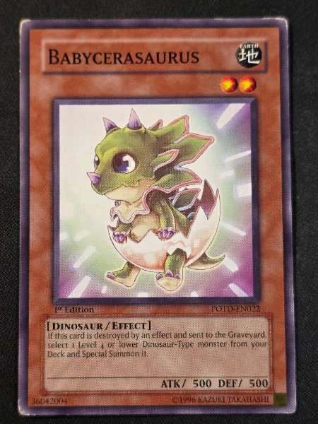Babycerasaurus - Power of the Duelist #POTD-EN022
