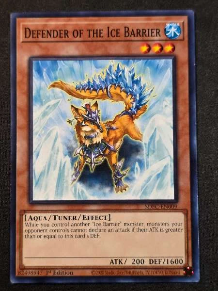 Defender of the Ice Barrier - Structure Deck: Freezing Chains #SDFC-EN009
