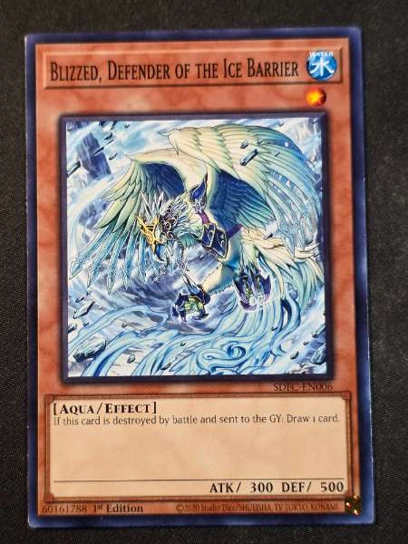 Blizzed, Defender of the Ice Barrier - Freezing Chains #SDFC-EN006