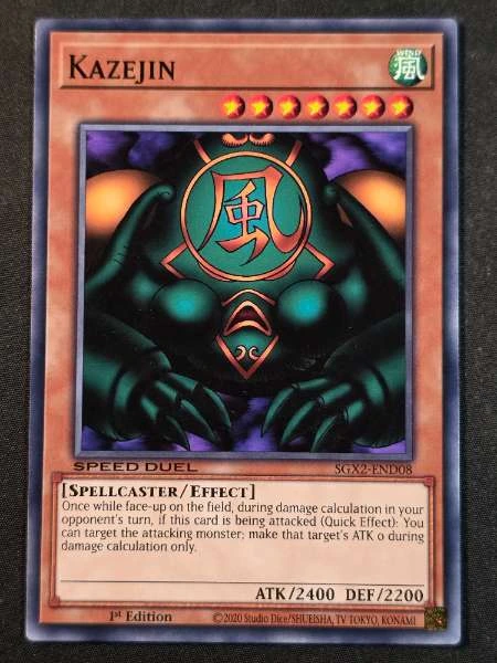 Kazejin - Speed Duel GX: Midterm Paradox #SGX2-END08
