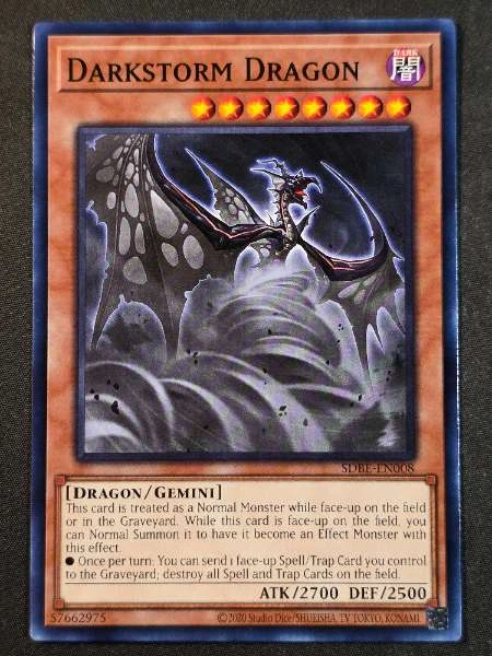 Darkstorm Dragon - Structure Deck: Saga of Blue-Eyes White Dragon #SDBE-EN008