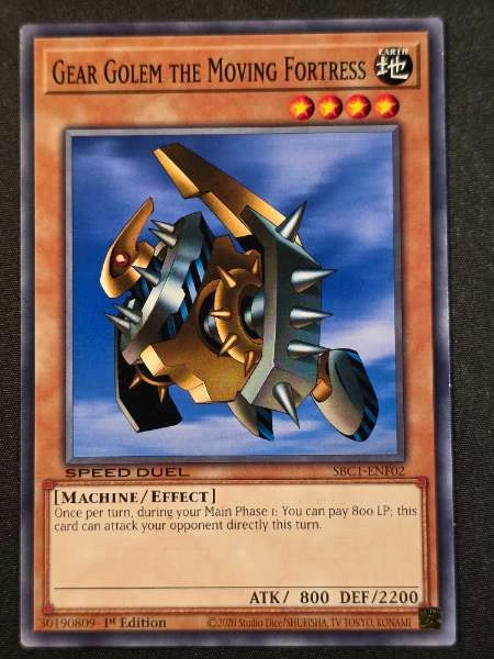 Gear Golem the Moving Fortress - Streets of Battle City #SBC1-ENF02