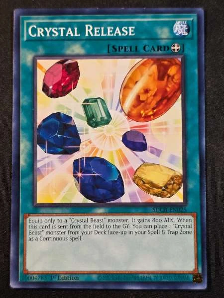 Crystal Release - Structure Deck: Legend of the Crystal Beasts #SDCB-EN025