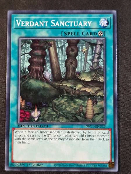 Verdant Sanctuary - Streets of Battle City #SBC1-END15