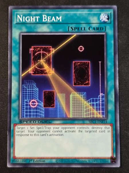 Night Beam - Speed Duel: Battle City #SBC1-EN014