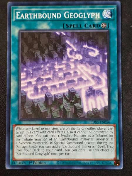 Earthbound Geoglyph - Legendary Duelists: Season 3 #LDS3-EN056