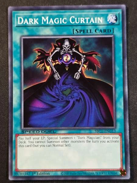 Dark Magic Curtain - Streets of Battle City #SBC1-ENG13