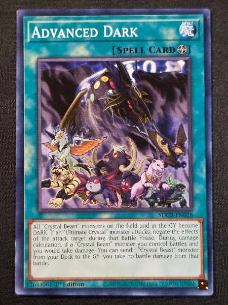 Advanced Dark - Structure Deck: Legend of the Crystal Beasts #SDCB-EN028