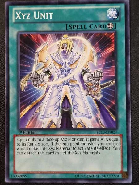 Xyz Unit - Starter Deck: V for Victory #YS13-EN027