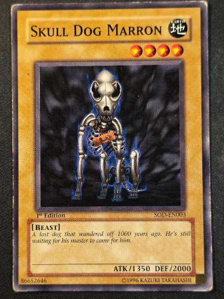 Skull Dog Marron - Soul of the Duelist #SOD-EN003