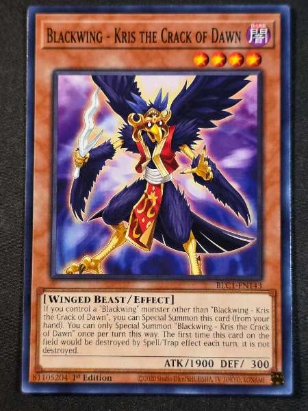 Blackwing - Kris the Crack of Dawn #BLC1-EN143