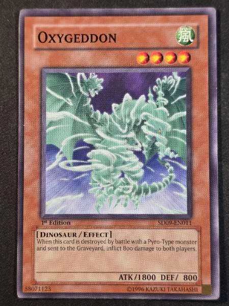 Oxygeddon - Dinosaur's Rage #SD09-EN011