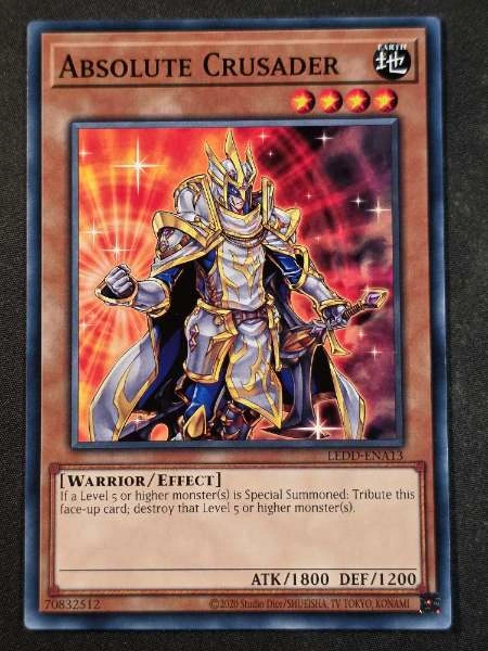 Absolute Crusader - Legendary Dragon Decks #LEDD-ENA13