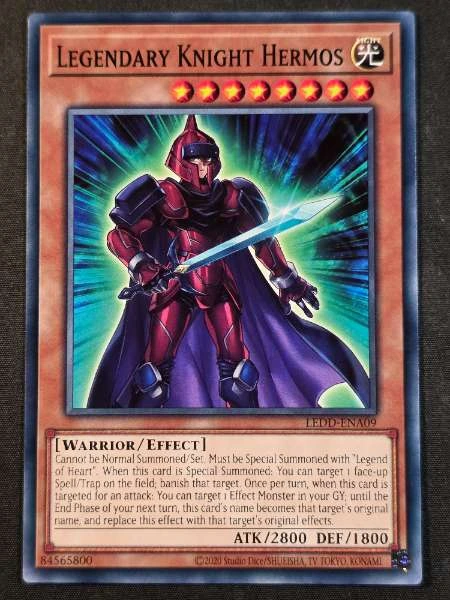Legendary Knight Hermos - Legendary Dragon Decks #LEDD-ENA09