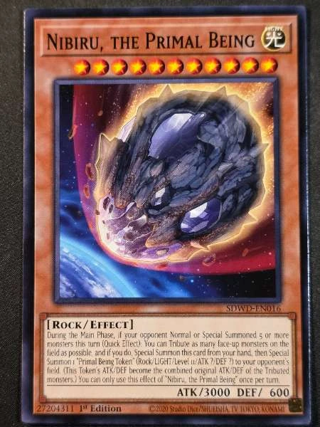 Nibiru, the Primal Being - Soulburner Structure Deck #SDWD-EN016