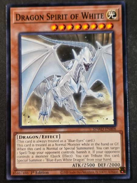 Dragon Spirit of White - Structure Deck: Blue-Eyes #SDWD-EN008