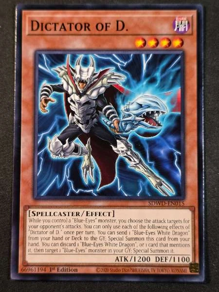 Dictator of D. - Structure Deck: Blue-Eyes White Destiny #SDWD-EN015