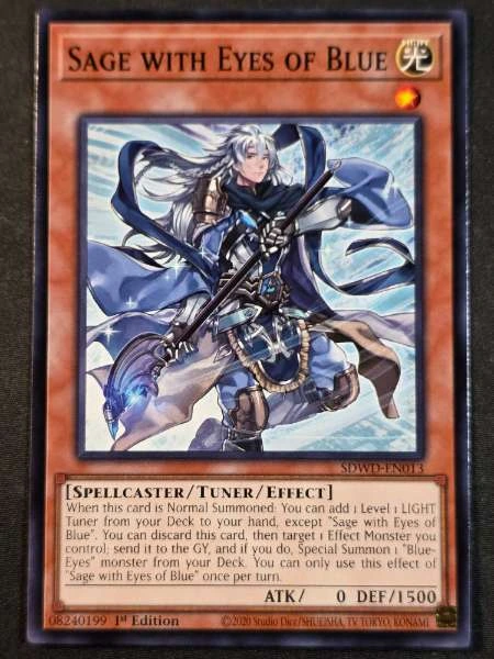 Sage with Eyes of Blue - Structure Deck: Blue-Eyes White Destiny #SDWD-EN013