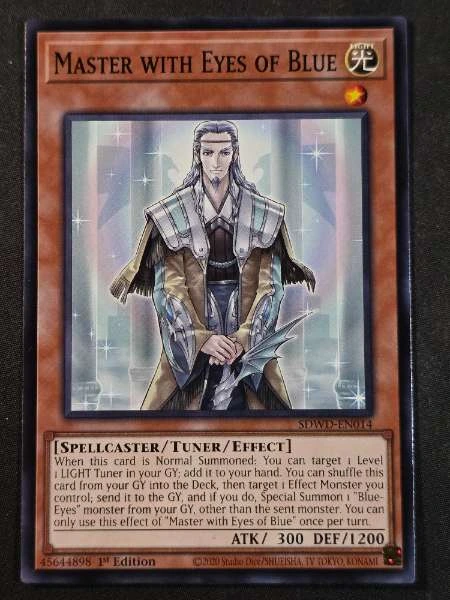 Master with Eyes of Blue - Structure Deck: Blue-Eyes White Destiny #SDWD-EN014