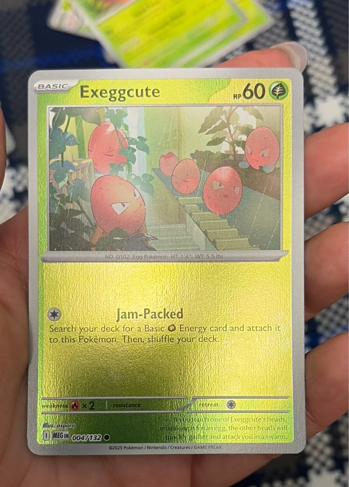Exeggcute - Pokémon TCG: Scarlet & Violet—Prismatic Evolutions #004/132