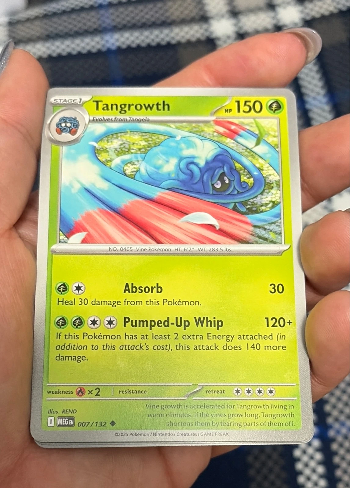 Tangrowth - Prismatic Evolutions #007/132
