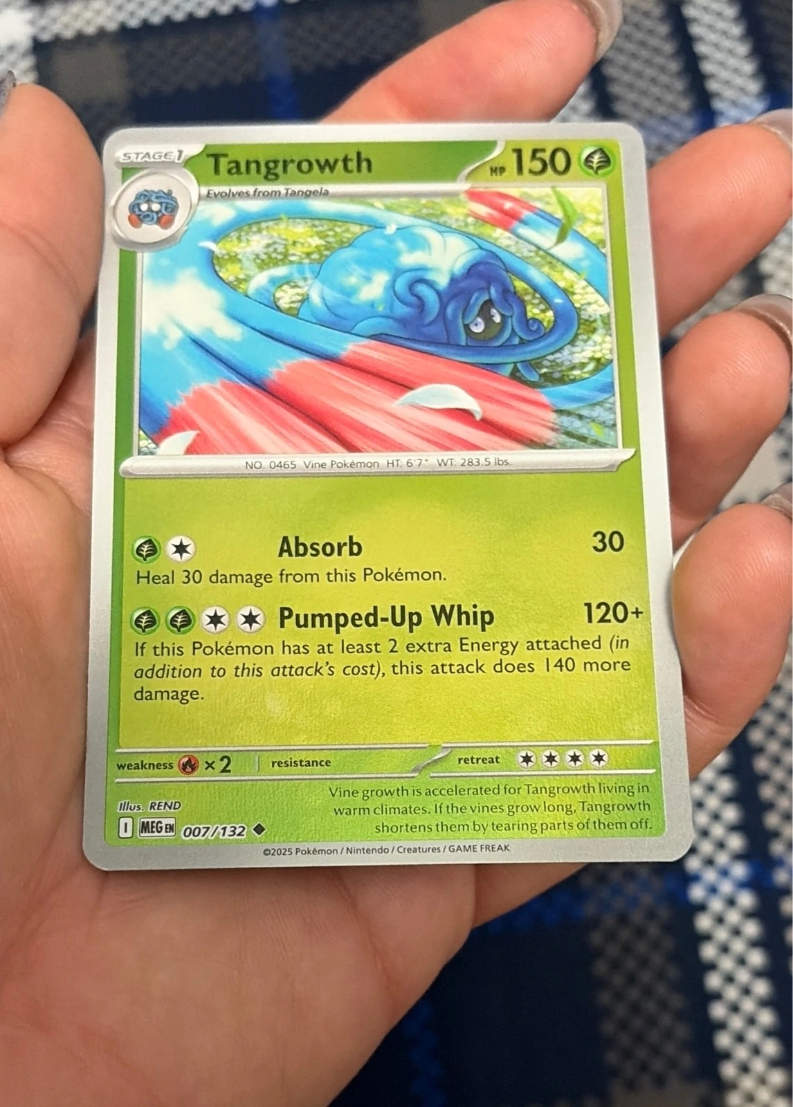 Tangrowth - Mega Genesis #007/132
