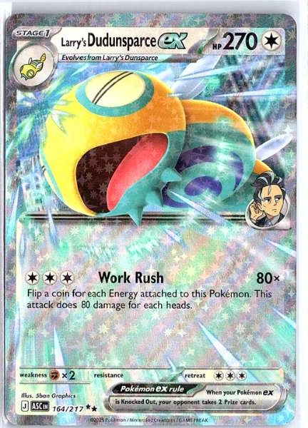 Larry's Dudunsparce ex - Ascended Heroes #164/217