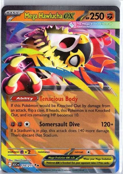 Mega Hawlucha ex - Ascended Heroes #116/217