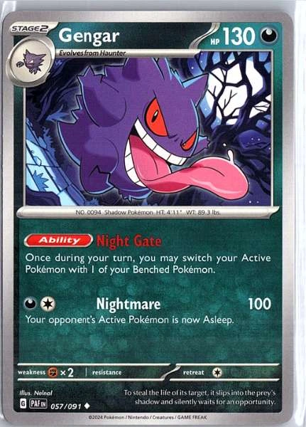 Gengar - Paldean Fates #057/091