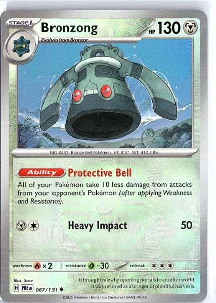 Bronzong Master Ball - Prismatic Evolutions #067/131