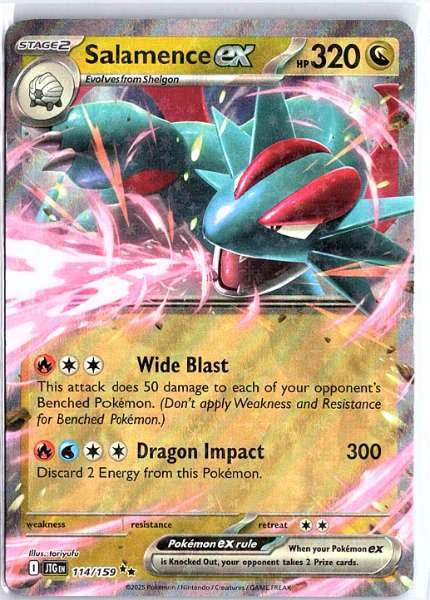 Salamence ex - Journey Together #114/159