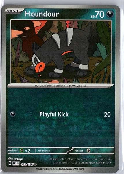 Houndour Pokeball - Prismatic Evolutions #062/131