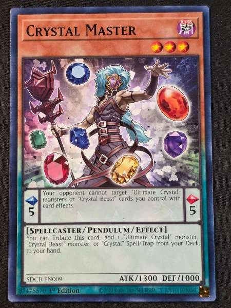Crystal Master - Structure Deck: Legend of the Crystal Beasts #SDCB-EN009