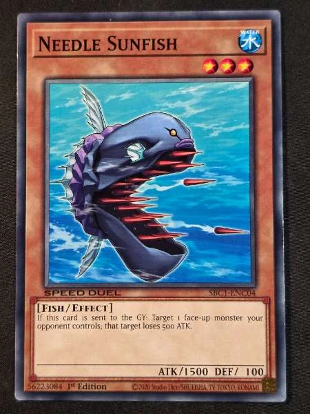 Needle Sunfish - Speed Duel: Streets of Battle City #SBC1-ENC04