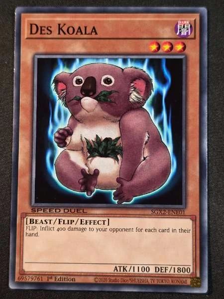Des Koala - Speed Duel GX: Midterm Paradox #SGX2-ENE01