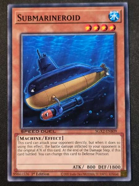 Submarineroid - Speed Duel GX: Midterm Paradox #SGX2-ENB09