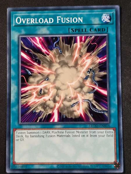 Overload Fusion - Legendary Dragon Decks #LEDD-ENB16