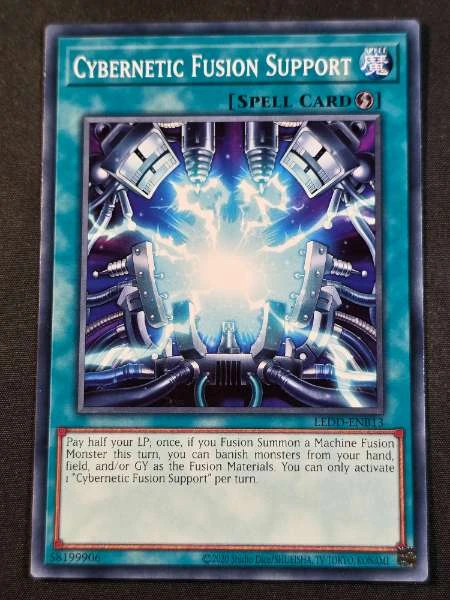 Cybernetic Fusion Support - Legendary Dragon Decks #LEDD-ENB13