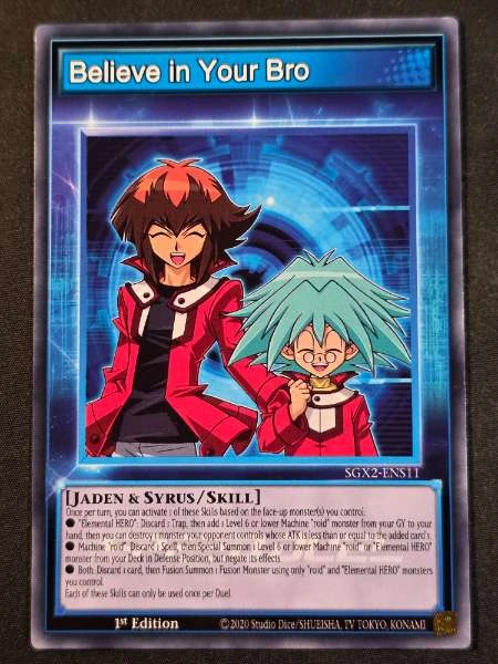 Believe in Your Bro - Speed Duel GX: Midterm Paradox #SGX2-ENS11